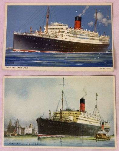 Vintage rms franconia - vintage, (1922)