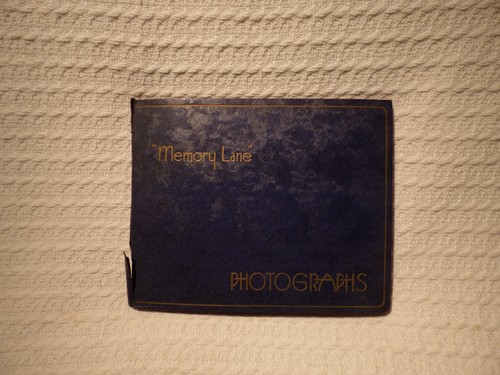Vintage postcard album - postcard, –