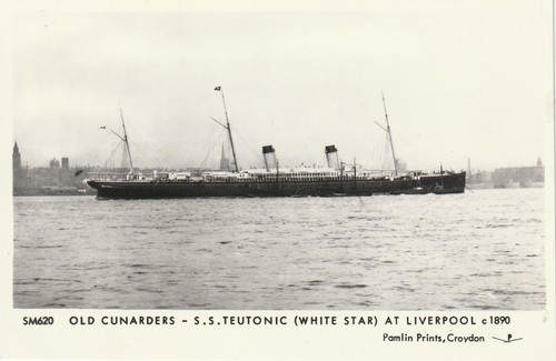 White star line teutonic - line,