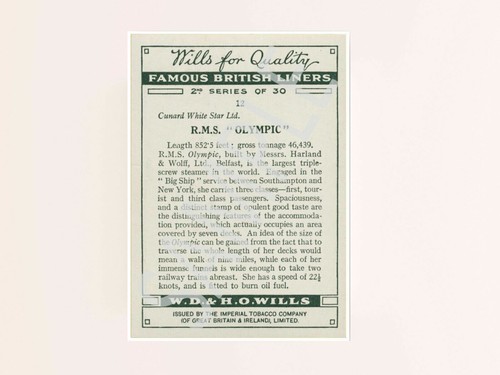 Rms titanic white star - rms,