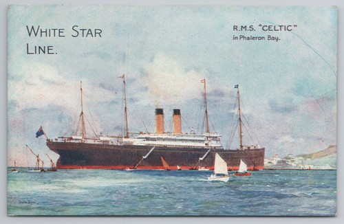 White star line rms celtic - line,