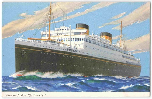 Britannic cunard white star - britannic,
