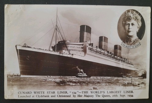 Cunard white star line rms - cunard,
