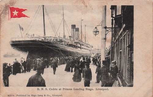 Rms cedric princes - cedric, landing