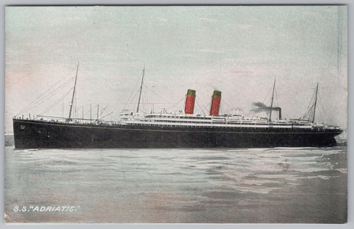 Adriatic white star line - ss,