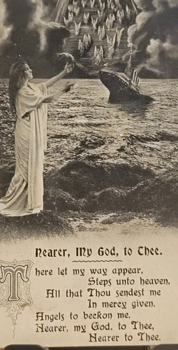 Antique 1912 titanic memorial - titanic,