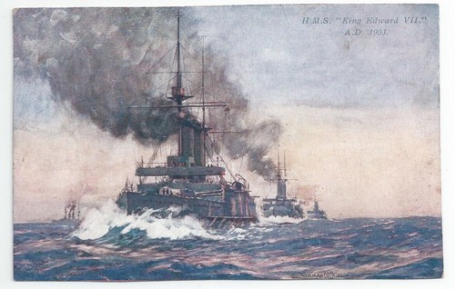 Hms king edward vii battleship - hms,