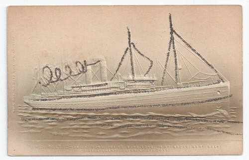 White star line - line, unused
