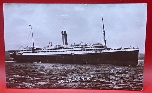 Vtg white star line - white,