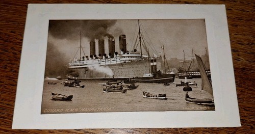 Cunard line mauretania leaves - cunard,