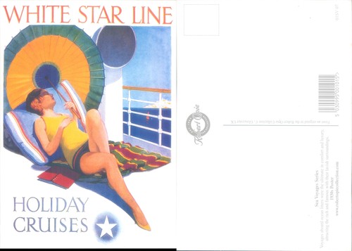 White star line holiday - star,