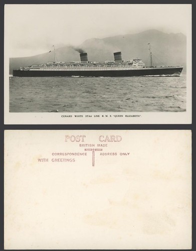 Cunard white star - cunard, r.m.s