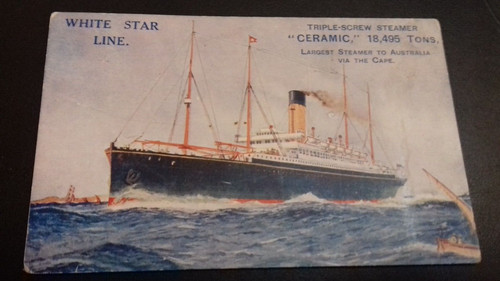 Ceramic white star - "ceramic",