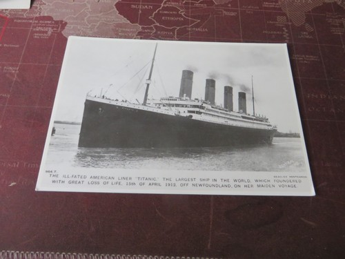 Postcard titanic white star - titanic,,