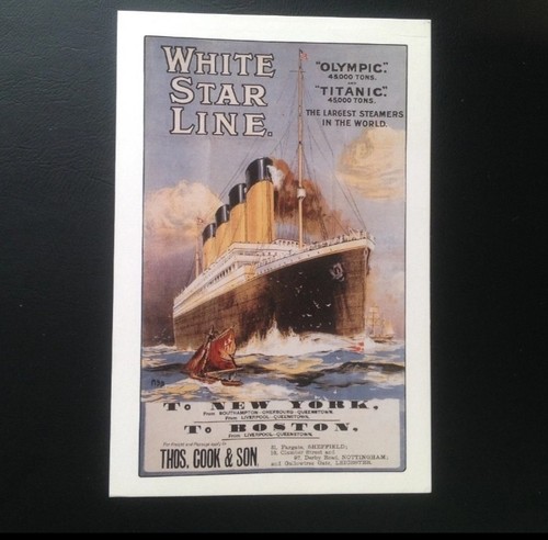 White star line - line, advertisment