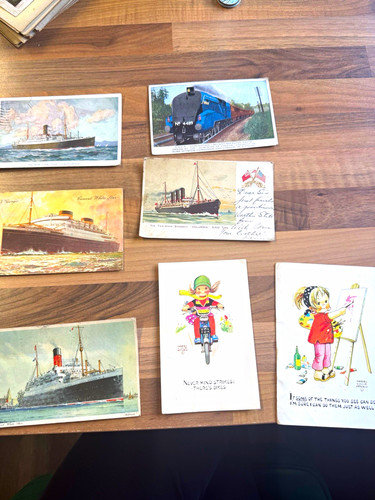 Vintage postcard lot - vintage,