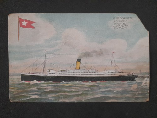 White star line rms - white,
