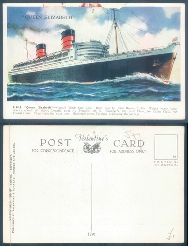 Rms queen elizabeth cunard - queen,