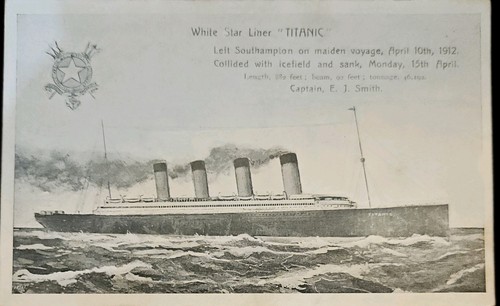 1912 rms titanic has - 1912, sunk
