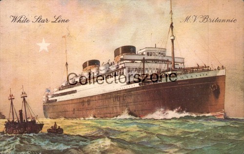 White star line - ship, m