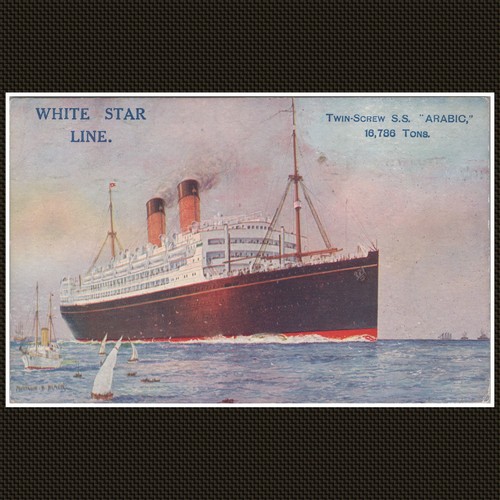 White star line arabic - star, ss