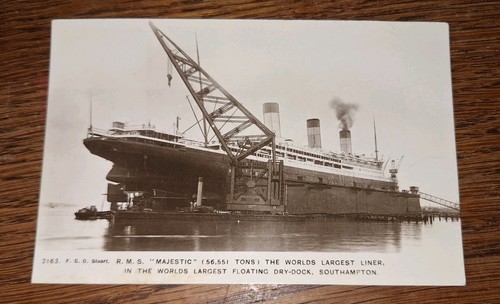 White star line majestic - white,