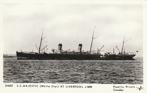 Majestic white star line - ss,