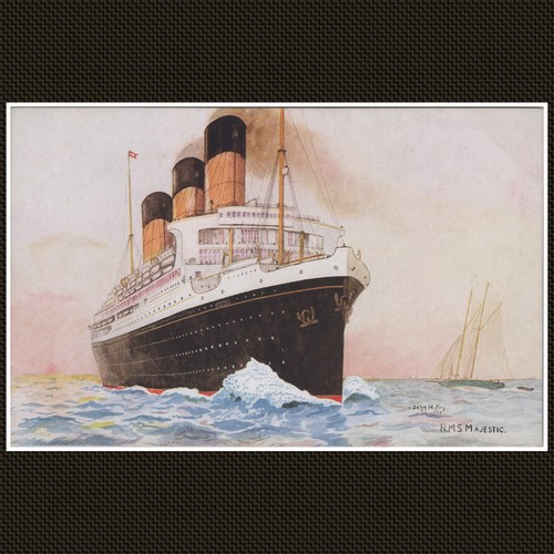 Rms majestic white - star, line