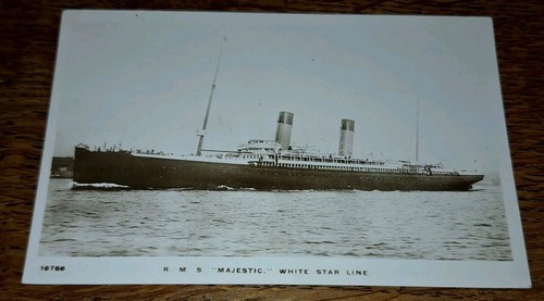 White star line majestic - white,