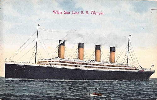 Rms olympic white star ship - rms,