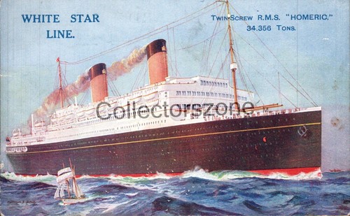 Rms homeric white star - rms, line