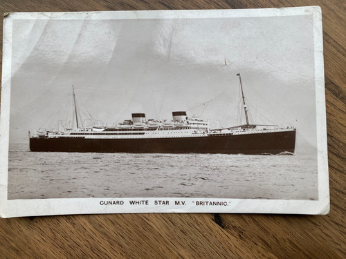 Ww2 vintage postcard - vintage, postcard,