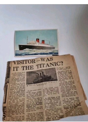 Titanic cunard white star - titanic,