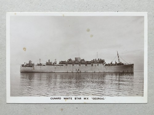 Cunard white star line - white, m.v