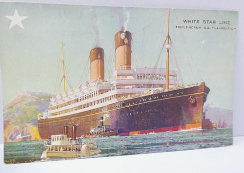 Laurentic white star line - ss,