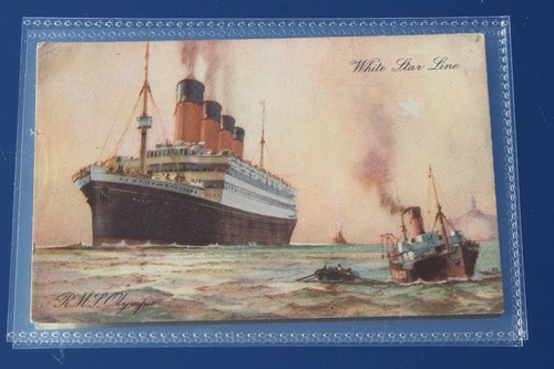 White star line rms olympic - white,