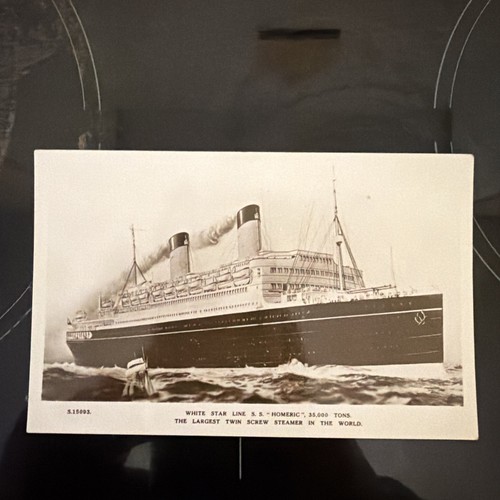 Vintage homeric post card - ss,