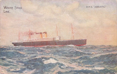 White star line rms - white, adriatic