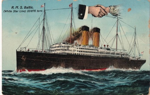 Shipping postcard m s - -, r