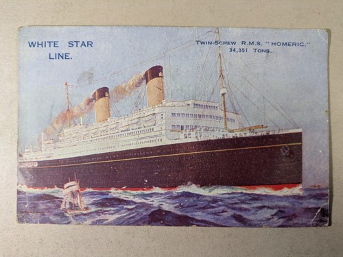 White star line rms homeric - line,