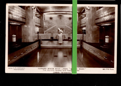 Shipping postcard cunard - postcard.,