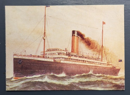 Vintage postcard unused steam - vintage,
