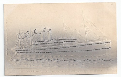 White star line celtic - white,