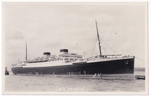Georgic white star line - georgic,