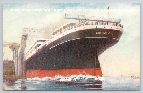 White star line rms britannic - white,