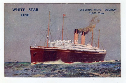 Shipping white star line - star,