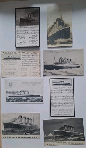 Titanic postcards - 8, r.m.s.